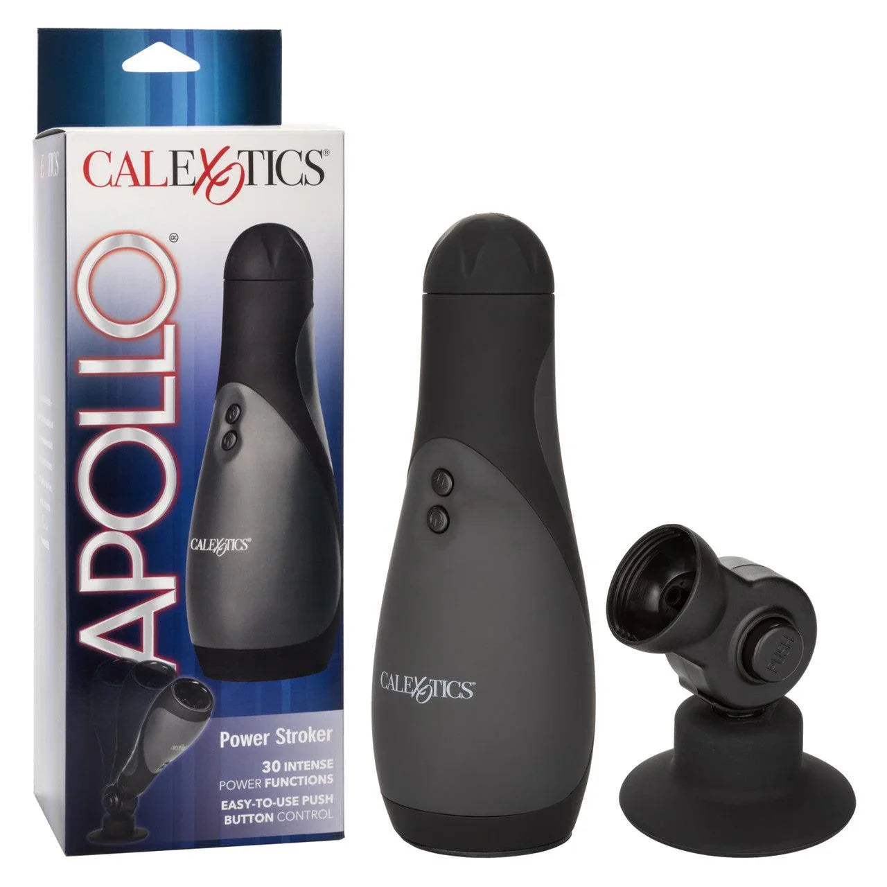CalExotics Apollo Power Stroker Masturbator 8.5in - Buy At Luxury Toy X - Free 3-Day Shipping