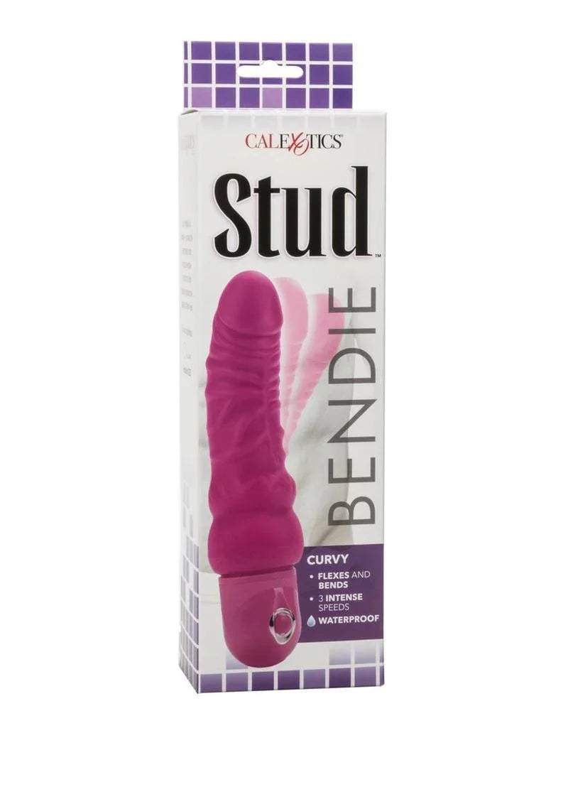 CalExotics Bendie Stud Curvy Vibrator - Buy At Luxury Toy X - Free 3-Day Shipping
