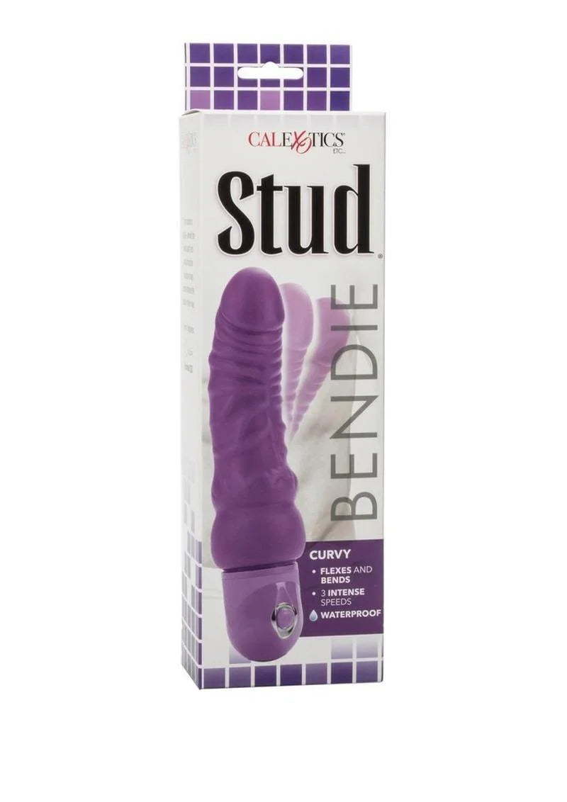 CalExotics Bendie Stud Curvy Vibrator - Buy At Luxury Toy X - Free 3-Day Shipping