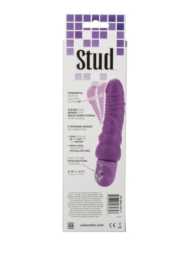 CalExotics Bendie Stud Curvy Vibrator - Buy At Luxury Toy X - Free 3-Day Shipping