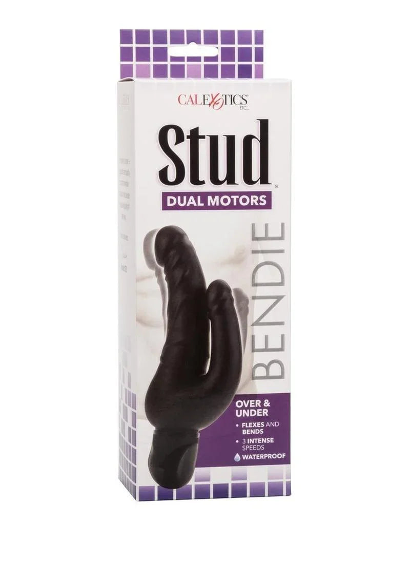 CalExotics Bendie Stud Over & Under Vibrator - Buy At Luxury Toy X - Free 3-Day Shipping
