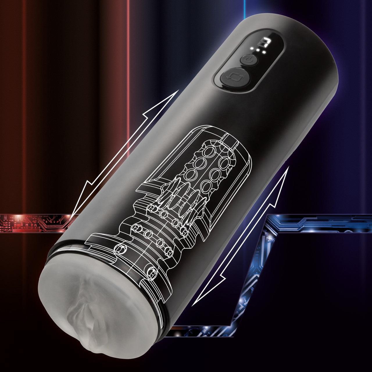Calexotics Bionic™ Thrusting Masturbator - Buy At Luxury Toy X - Free 3-Day Shipping