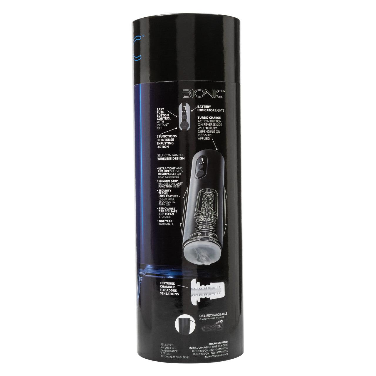 Calexotics Bionic™ Thrusting Masturbator - Buy At Luxury Toy X - Free 3-Day Shipping
