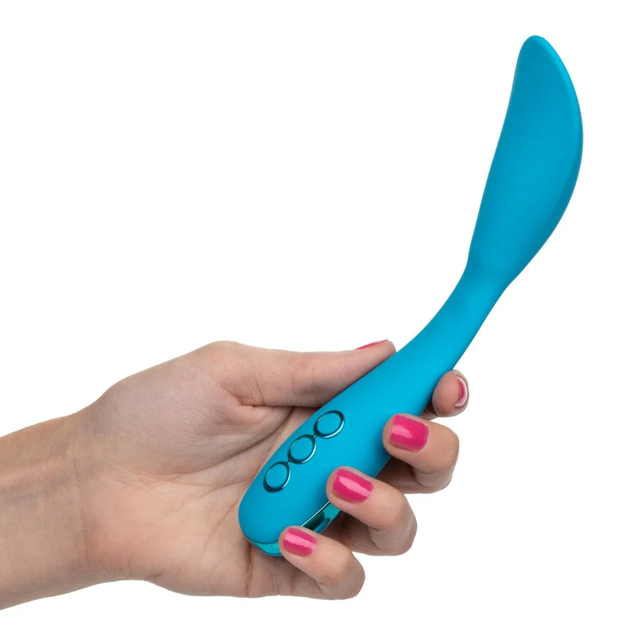 Calexotics California Dreaming Palm Springs Pleaser Rechargeable Silicone Contoured Vibrator - Buy At Luxury Toy X - Free 3-Day Shipping
