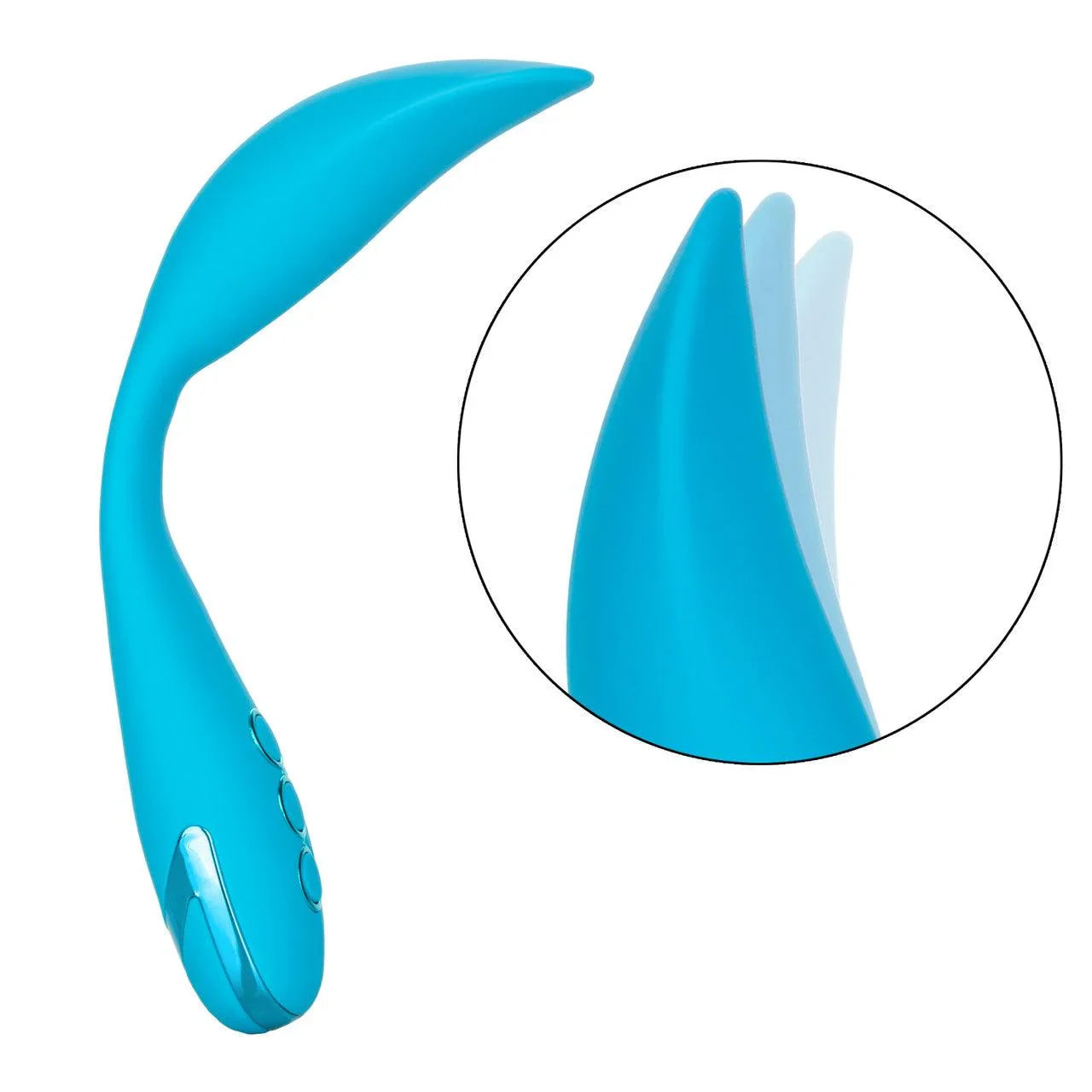 Calexotics California Dreaming Palm Springs Pleaser Rechargeable Silicone Contoured Vibrator - Buy At Luxury Toy X - Free 3-Day Shipping