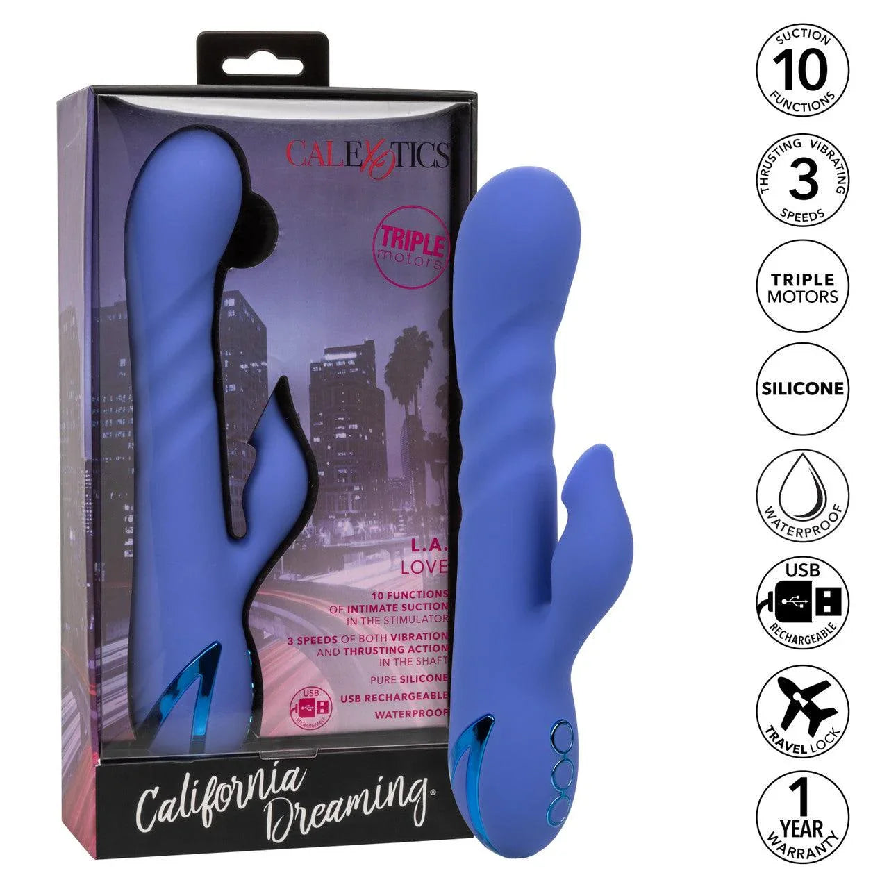 Calexotics California Dreaming® L.A. Love - Buy At Luxury Toy X - Free 3-Day Shipping