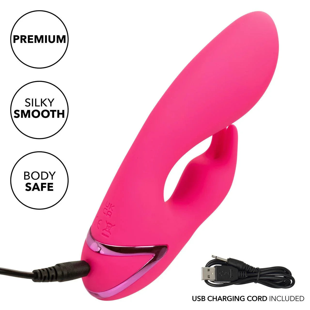 Calexotics California Dreaming So. Cal Sunshine Rechargeable Silicone Rabbit Vibrator - Buy At Luxury Toy X - Free 3-Day Shipping