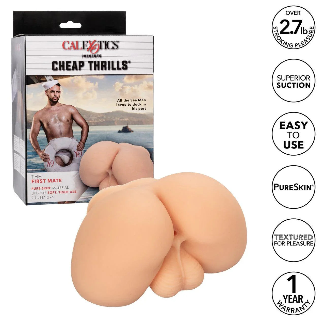 CalExotics Cheap Thrills The First Mate Stroker - Buy At Luxury Toy X - Free 3-Day Shipping