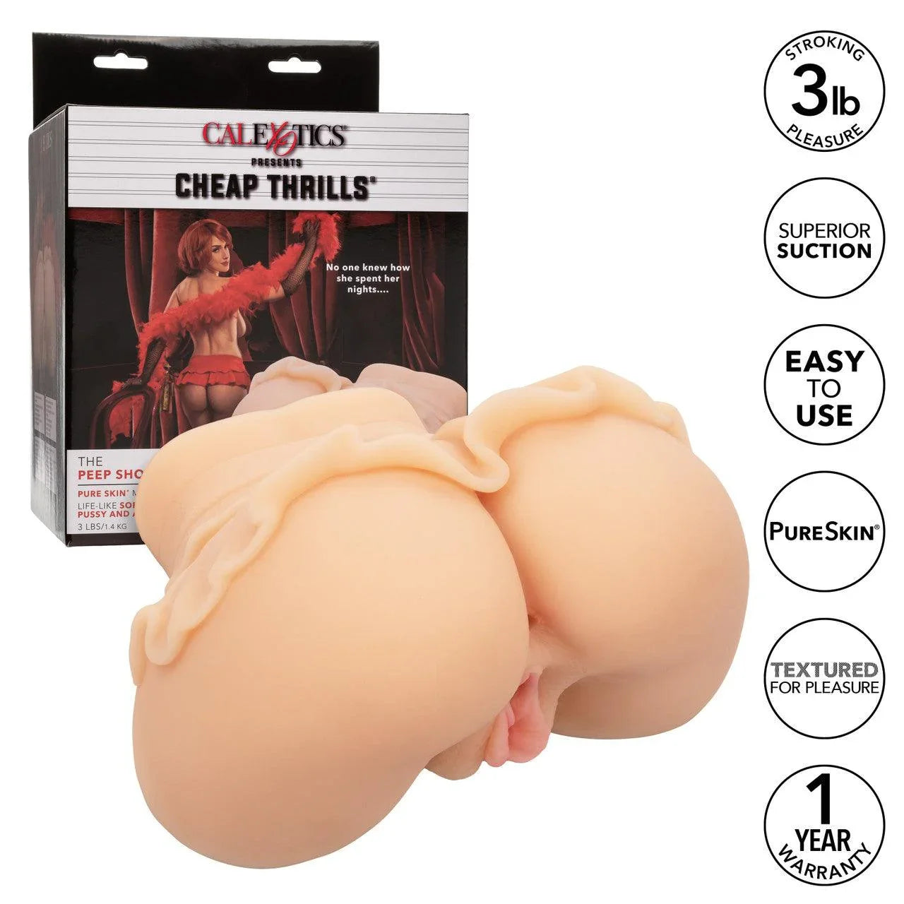 CalExotics Cheap Thrills The Peep Show Stroker - Buy At Luxury Toy X - Free 3-Day Shipping