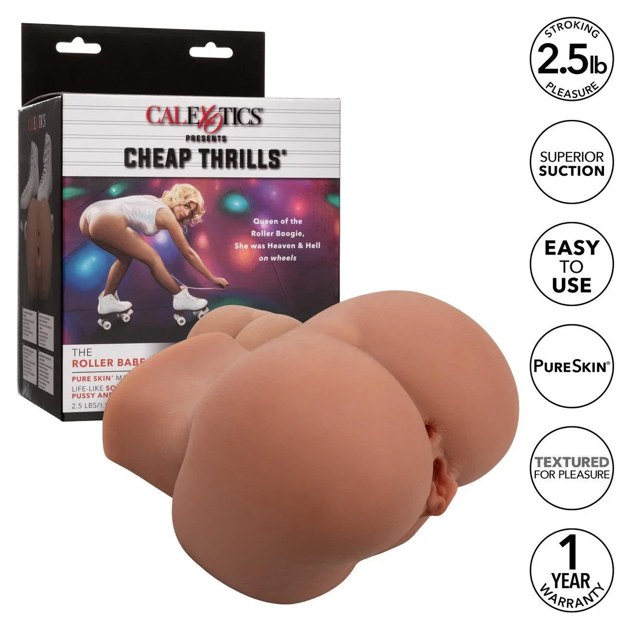 CalExotics Cheap Thrills The Roller Babe Stroker - Buy At Luxury Toy X - Free 3-Day Shipping