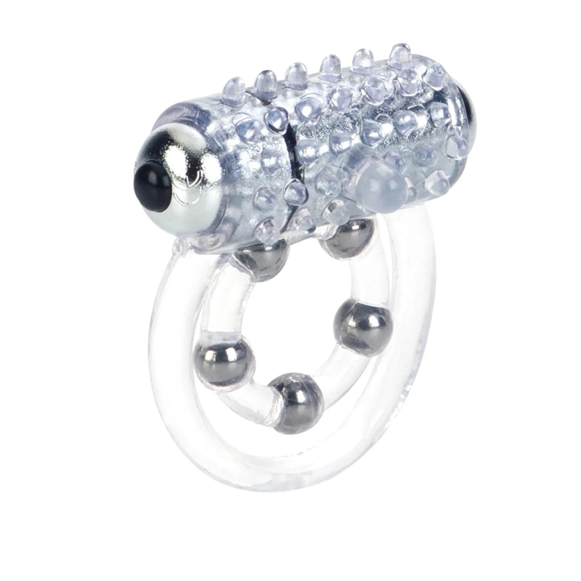 CalExotics Couple's Enhancers 5 Bead Maximus Ring Vibrating Cock Ring - Buy At Luxury Toy X - Free 3-Day Shipping