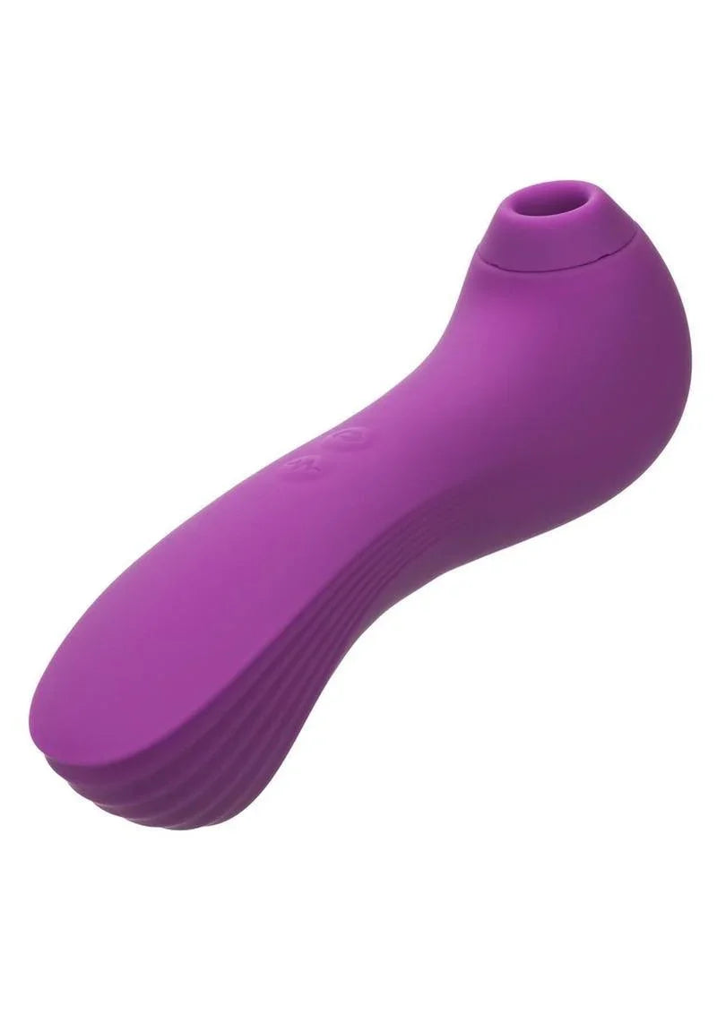 CalExotics Couture Collection Dual Pleasure Wand Rechargeable Silicone Clitoral Massager - Buy At Luxury Toy X - Free 3-Day Shipping