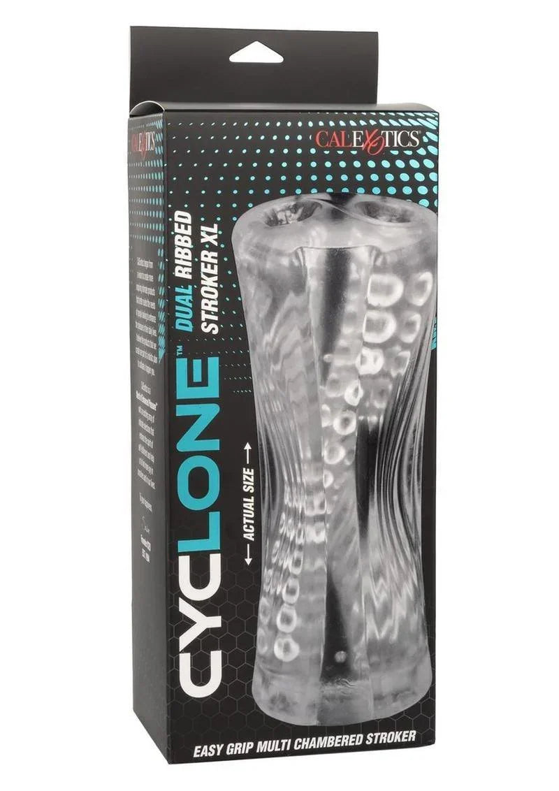 CalExotics Cyclone Dual Ribbed Stroker XL - Buy At Luxury Toy X - Free 3-Day Shipping