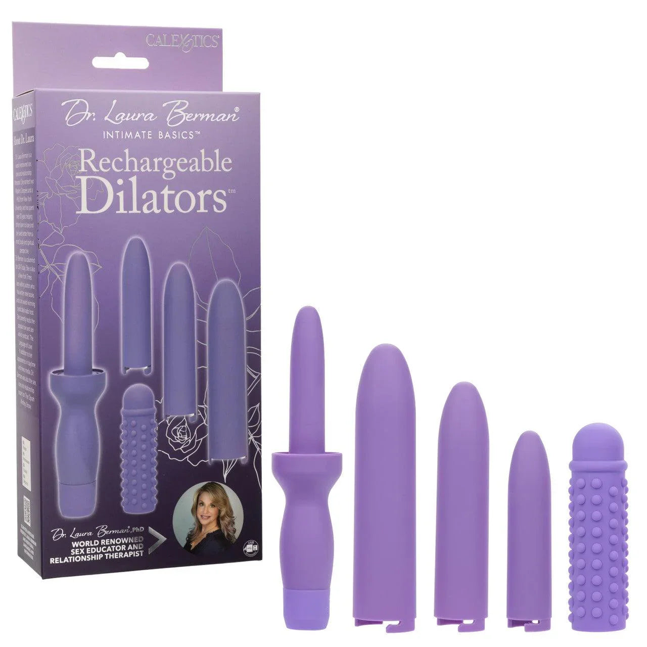 CalExotics Dr. Laura Berman Rechargeable Dilators (Set of 4) - Buy At Luxury Toy X - Free 3-Day Shipping