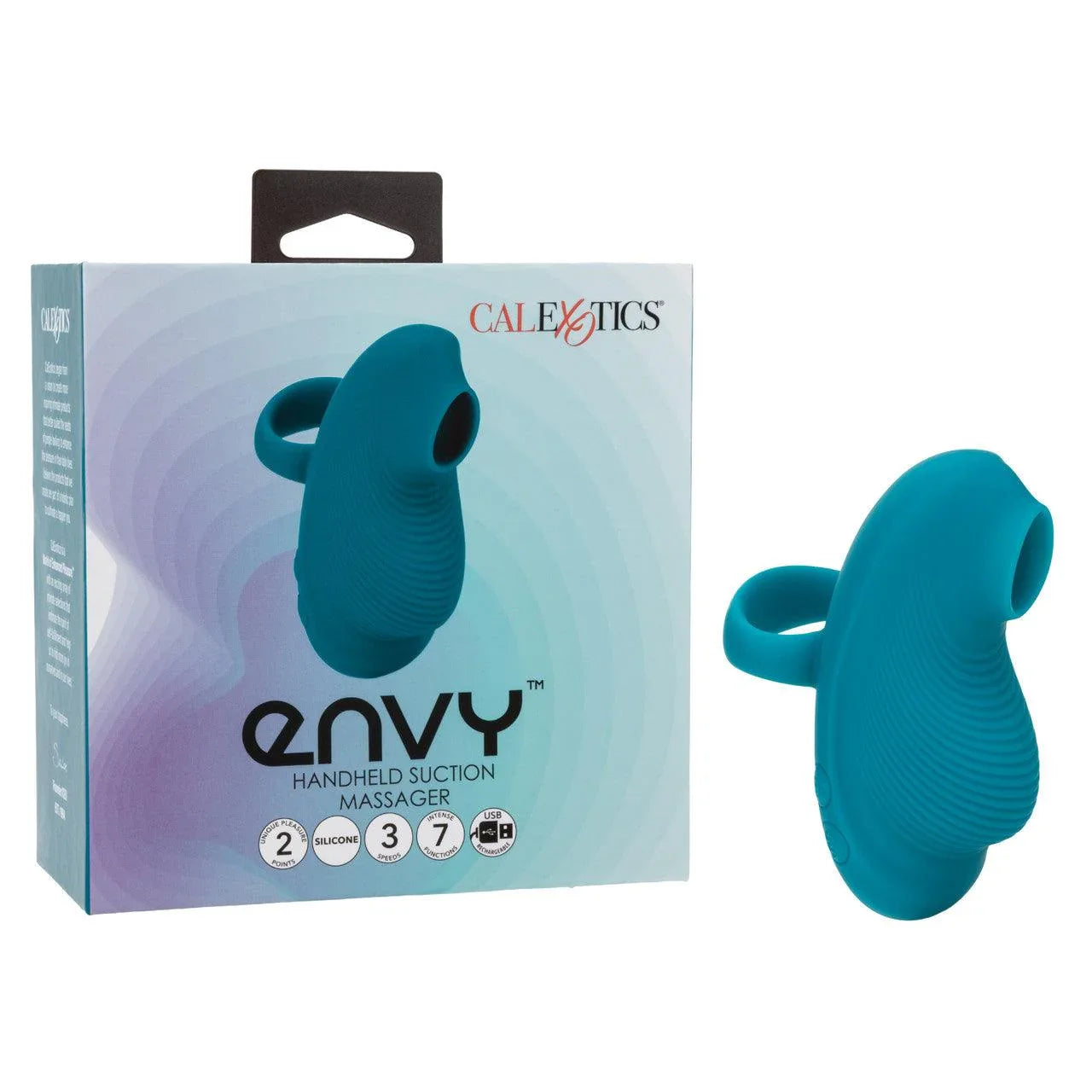CalExotics Envy Handheld Suction Rechargeable Silicone Massager - Buy At Luxury Toy X - Free 3-Day Shipping