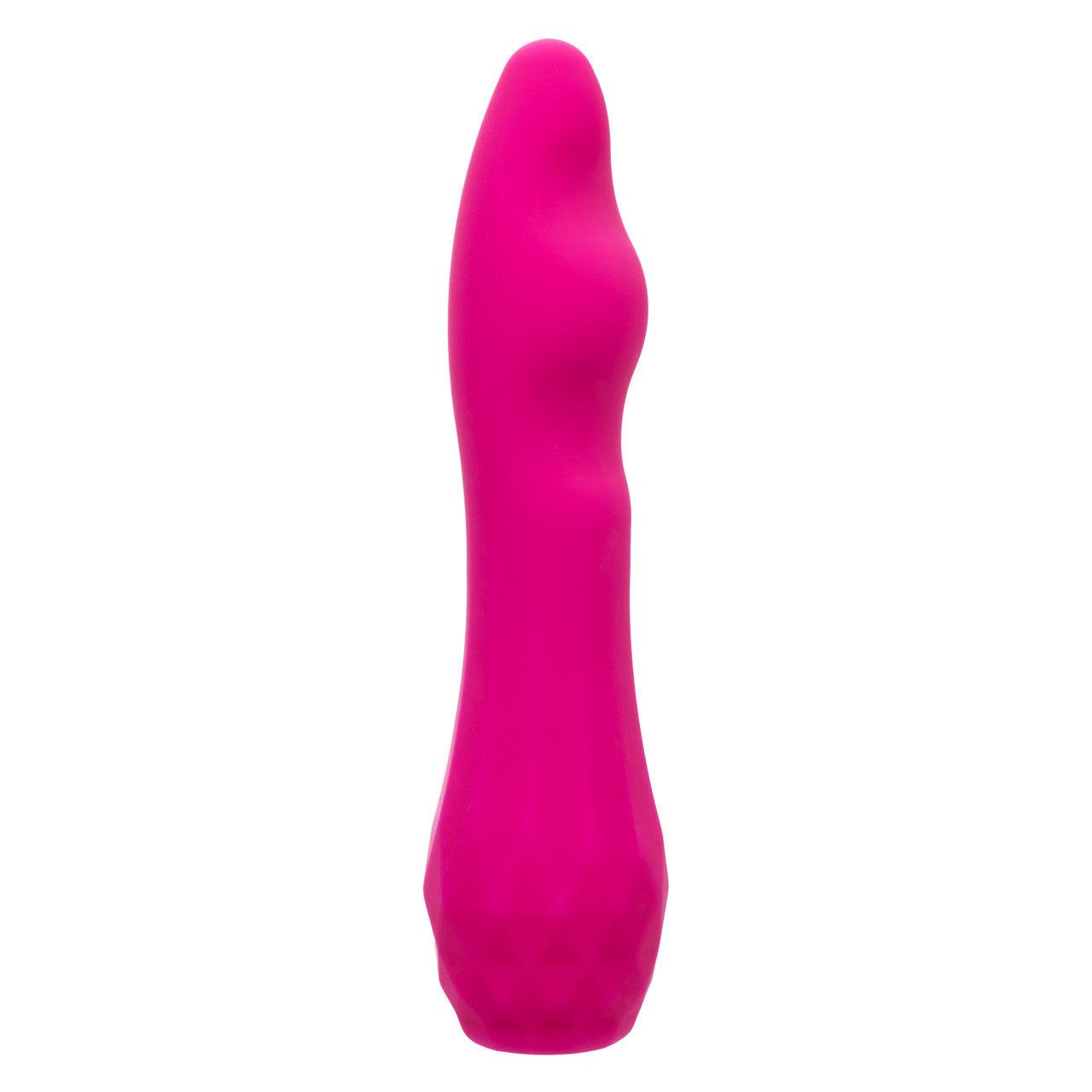CalExotics Gia Curved Pleaser Silicone Rechargeable Vibrator - Buy At Luxury Toy X - Free 3-Day Shipping