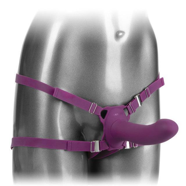 Calexotics Her Royal Harness Me2 Rumble Silicone Strap-On Probe - Buy At Luxury Toy X - Free 3-Day Shipping