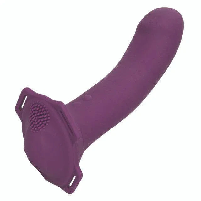 Calexotics Her Royal Harness Me2 Rumble Silicone Strap-On Probe - Buy At Luxury Toy X - Free 3-Day Shipping