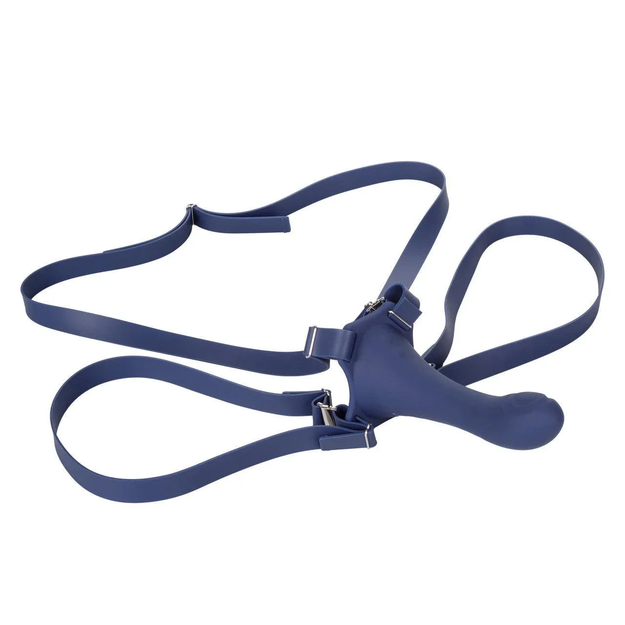 Calexotics Her Royal Harness ME2 Thumper Strap-On with Silicone Rechargeable Dildo - Buy At Luxury Toy X - Free 3-Day Shipping