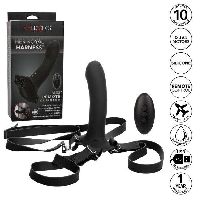 Calexotics Her Royal Harness™ Me2™ Remote Rumbler - Buy At Luxury Toy X - Free 3-Day Shipping
