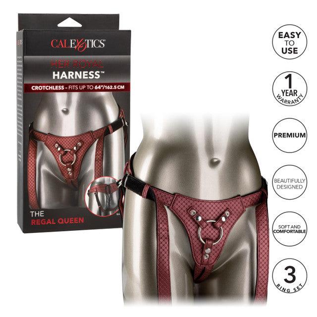 Calexotics Her Royal Harness™ The Regal® Queen - Buy At Luxury Toy X - Free 3-Day Shipping