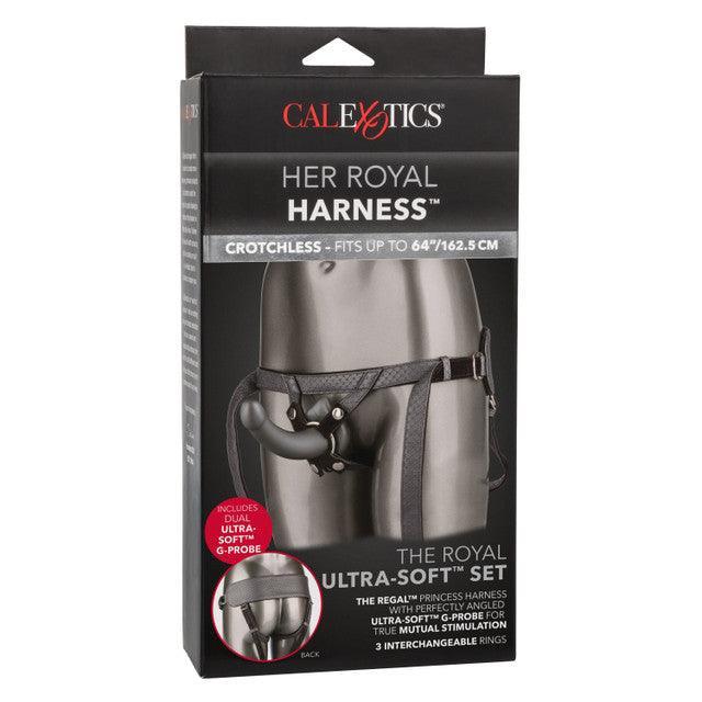 Calexotics Her Royal Harness™ The Royal Ultra-Soft™ Set - Buy At Luxury Toy X - Free 3-Day Shipping