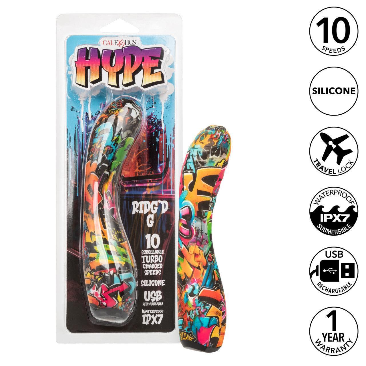 CalExotics Hype Ridg'd G Vibrator - Buy At Luxury Toy X - Free 3-Day Shipping