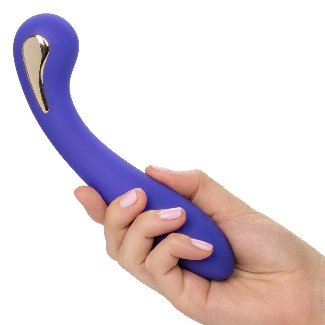 Calexotics Impulse Intimate E-Stimulator Petite G Wand Rechargeable Silicone Vibrating Wand Massager - Buy At Luxury Toy X - Free 3-Day Shipping