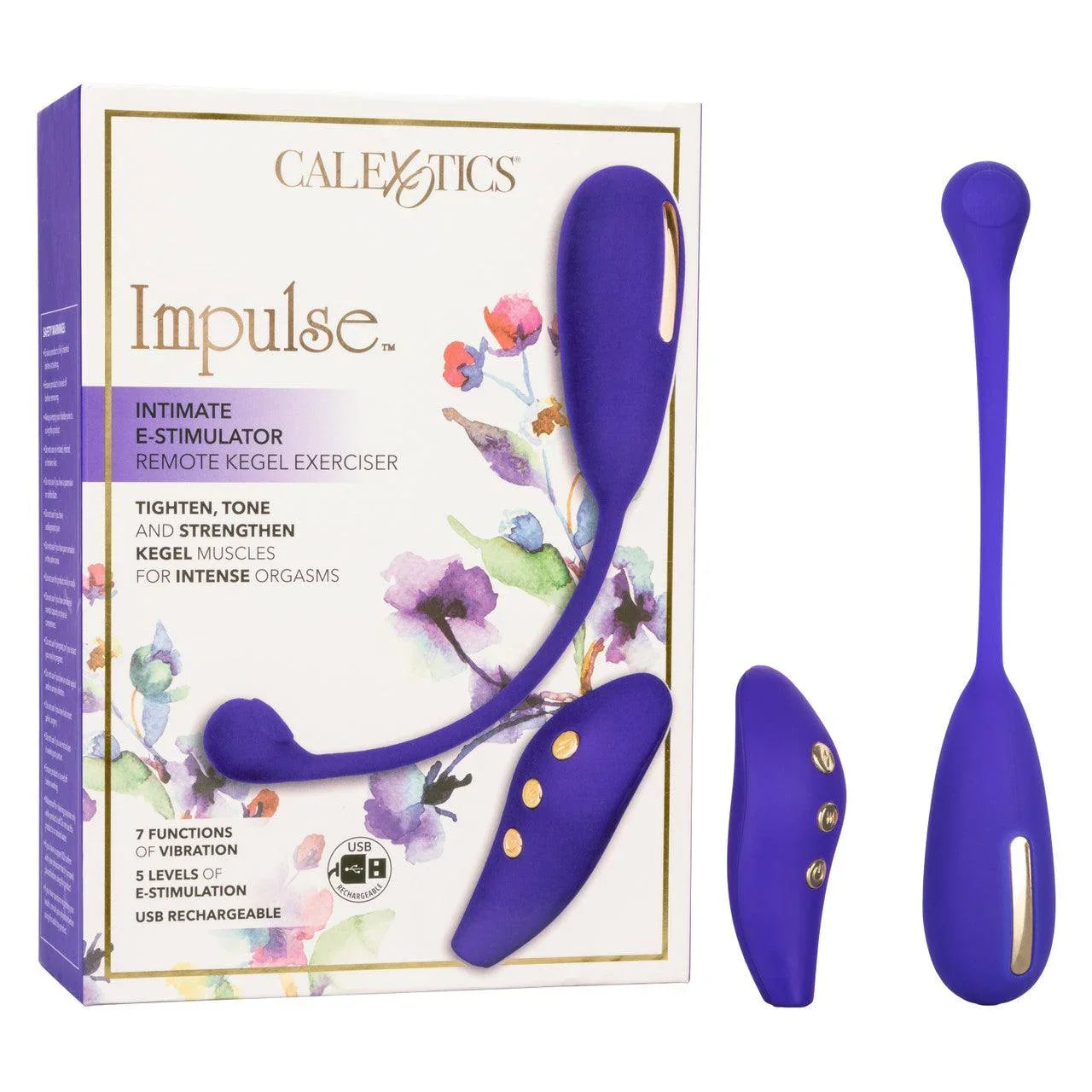 Calexotics Impulse™ Intimate E-Stimulator Remote Kegel Exerciser - Buy At Luxury Toy X - Free 3-Day Shipping