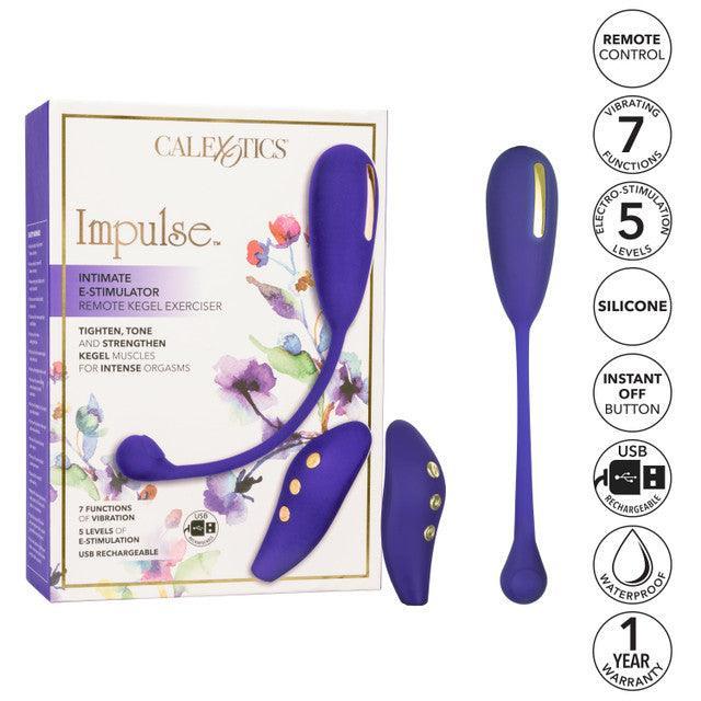 Calexotics Impulse™ Intimate E-Stimulator Remote Kegel Exerciser - Buy At Luxury Toy X - Free 3-Day Shipping