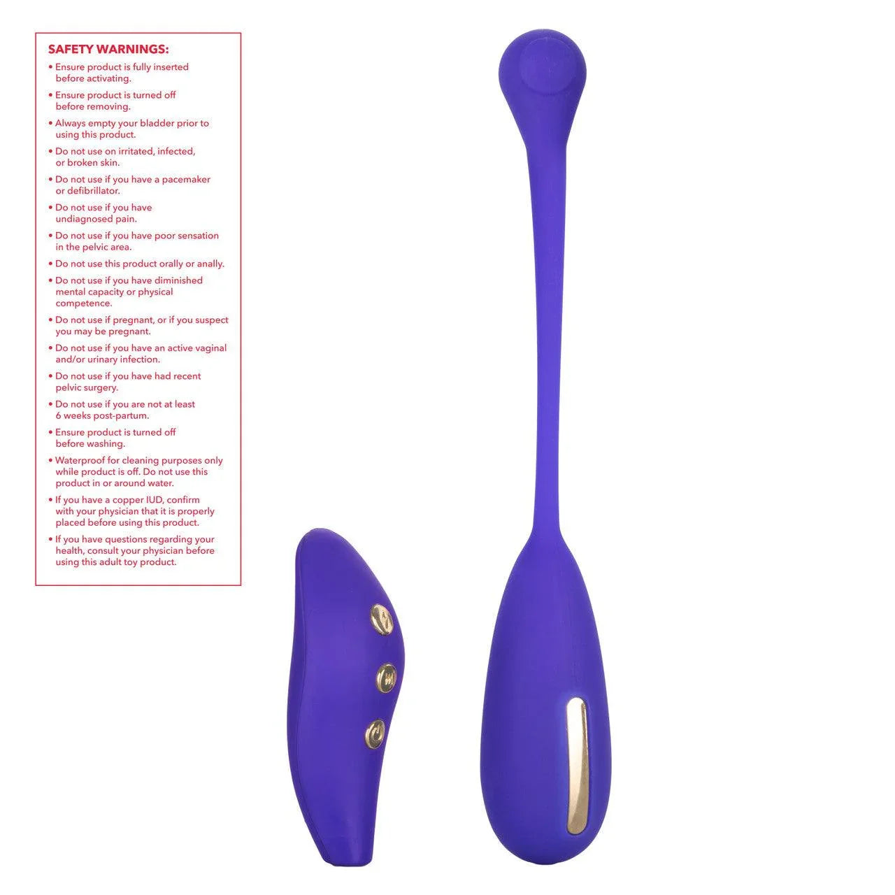 Calexotics Impulse™ Intimate E-Stimulator Remote Kegel Exerciser - Buy At Luxury Toy X - Free 3-Day Shipping