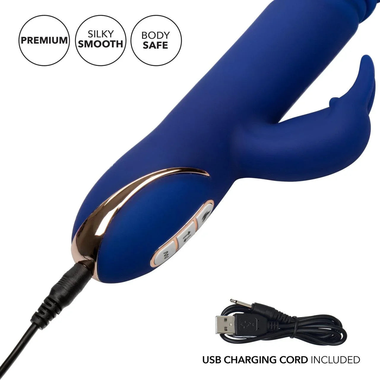 Calexotics Jack Rabbit® Signature Heated Silicone Thrusting "G" Rabbit - Buy At Luxury Toy X - Free 3-Day Shipping