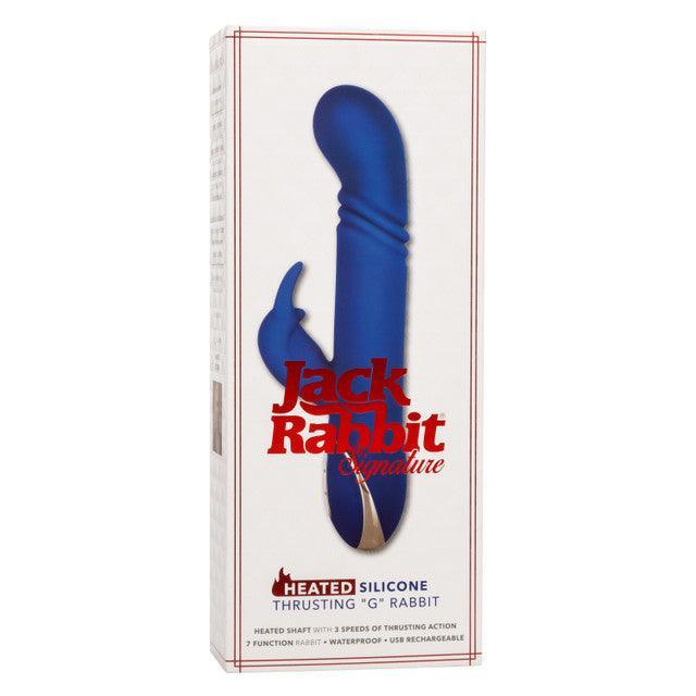 Calexotics Jack Rabbit® Signature Heated Silicone Thrusting "G" Rabbit - Buy At Luxury Toy X - Free 3-Day Shipping