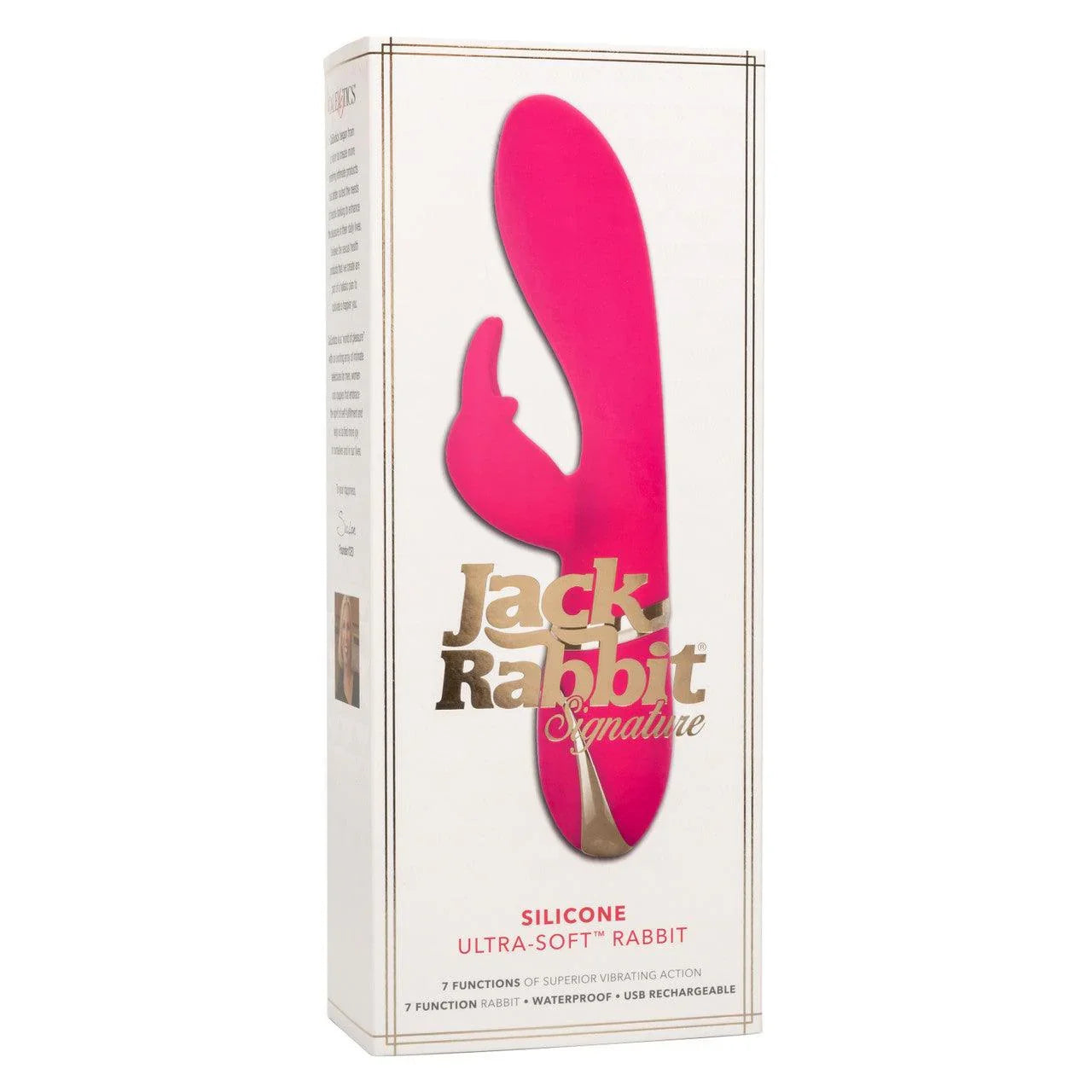 Calexotics Jack Rabbit® Signature Silicone Ultra-Soft™ Rabbit - Buy At Luxury Toy X - Free 3-Day Shipping