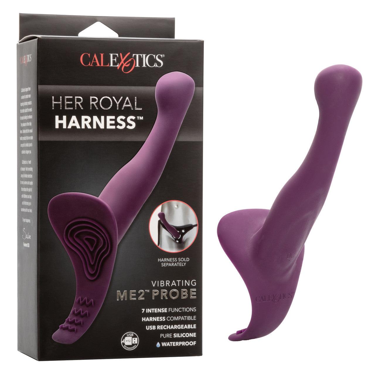 Calexotics Me2 Vibrating Silicone Strap-On - Buy At Luxury Toy X - Free 3-Day Shipping