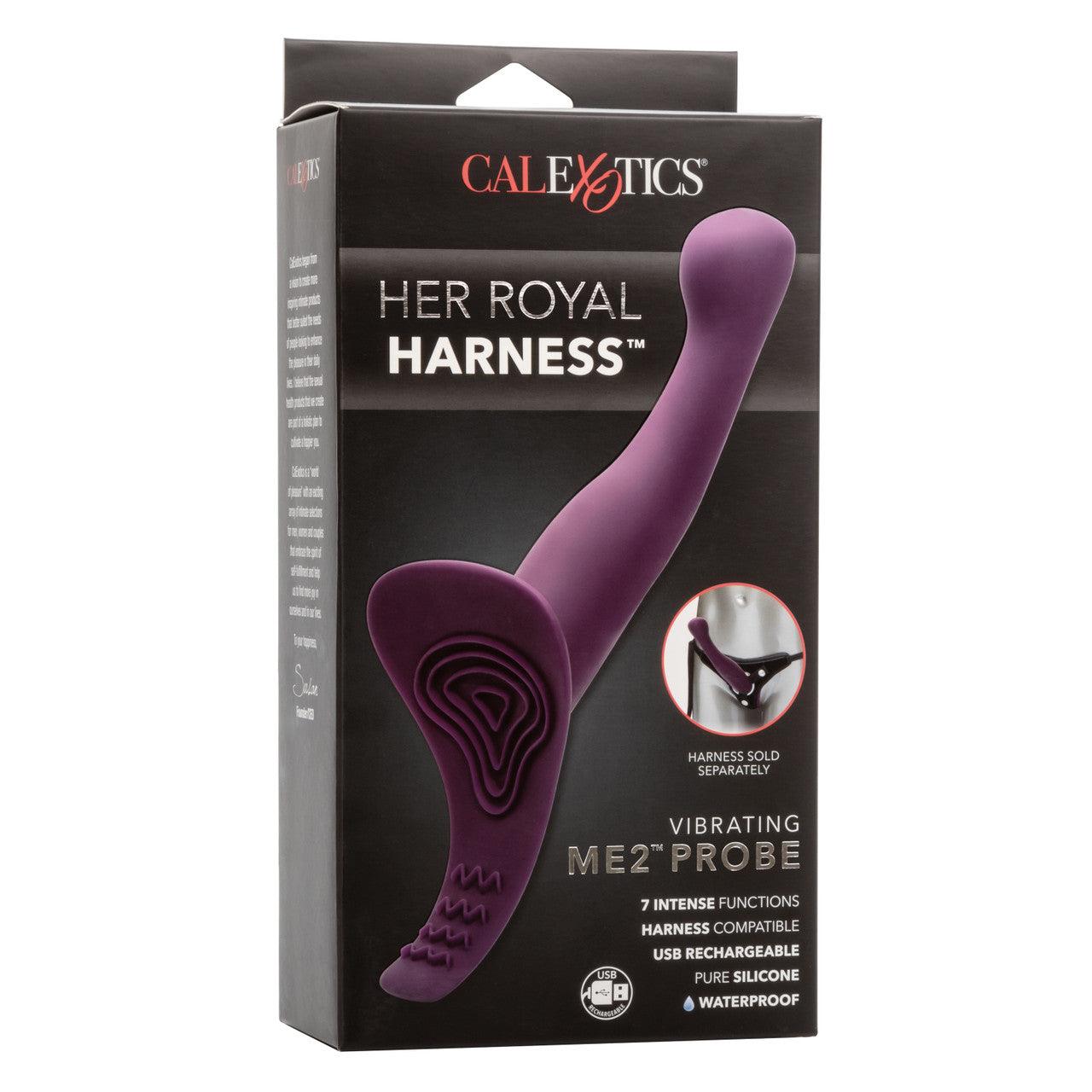 Calexotics Me2 Vibrating Silicone Strap-On - Buy At Luxury Toy X - Free 3-Day Shipping