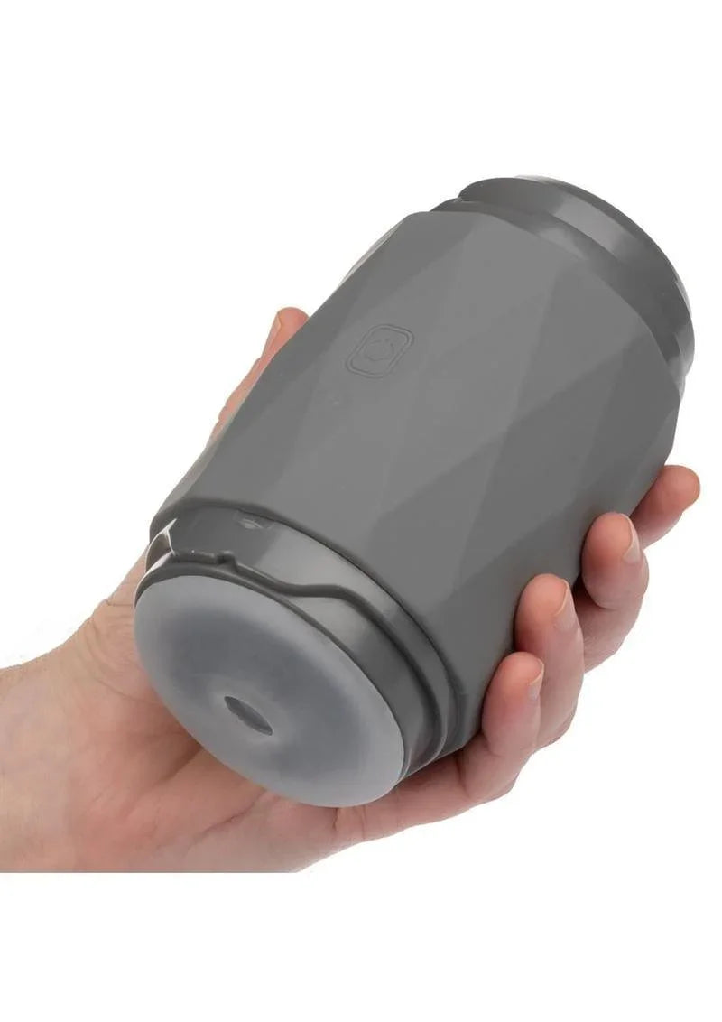 CalExotics Milk Master Vibro Squeeze Rechargeable Silicone Stroker - Buy At Luxury Toy X - Free 3-Day Shipping
