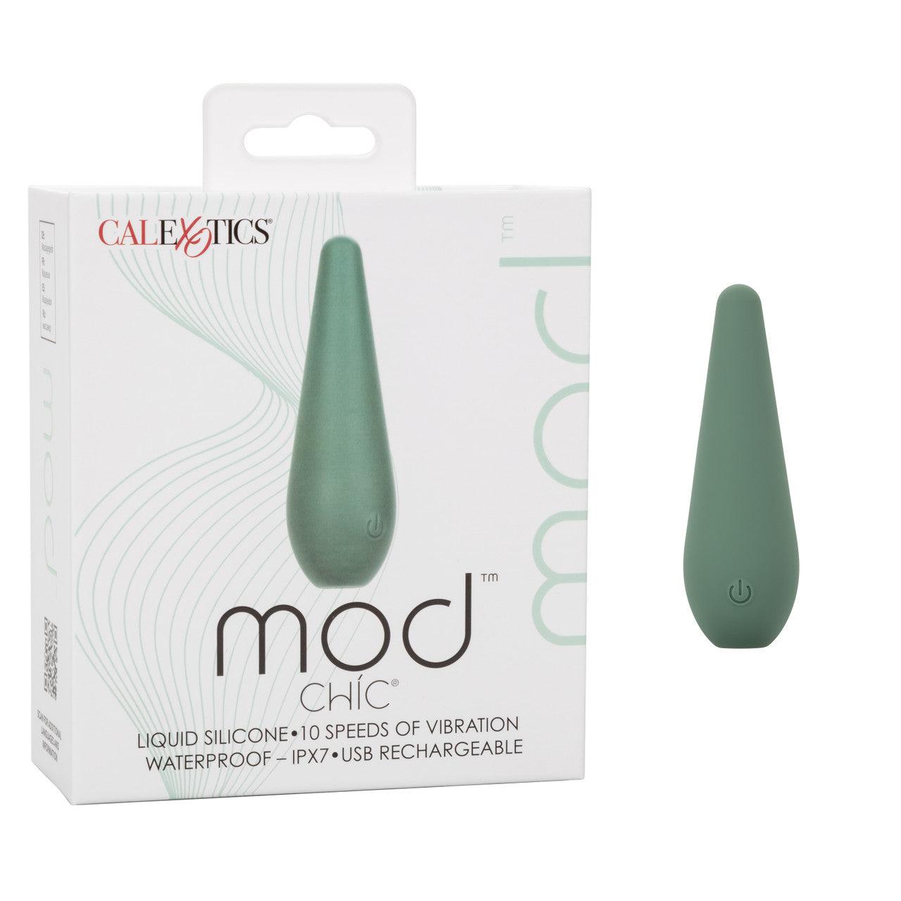 CalExotics Mod Chic Rechargeable Silicone Vibrator - Buy At Luxury Toy X - Free 3-Day Shipping
