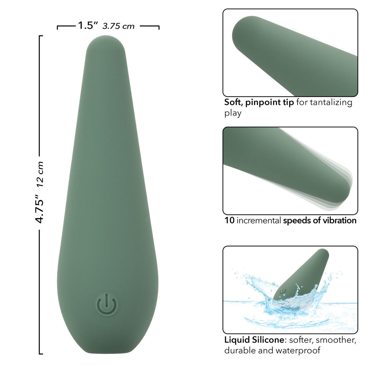 CalExotics Mod Chic Rechargeable Silicone Vibrator - Buy At Luxury Toy X - Free 3-Day Shipping