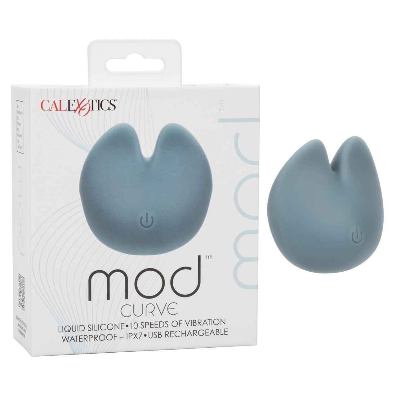 CalExotics Mod Curve Rechargeable Silicone Vibrator - Buy At Luxury Toy X - Free 3-Day Shipping