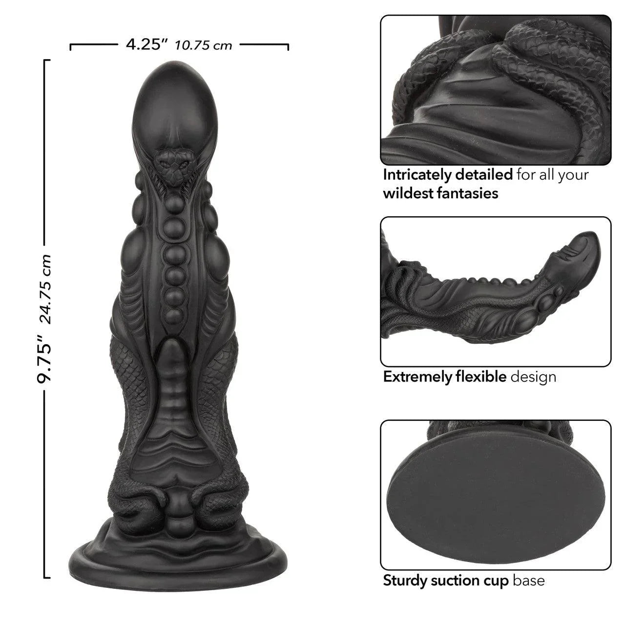 CalExotics Monster Dong The Colossus Silicone Dildo 9.75in - Buy At Luxury Toy X - Free 3-Day Shipping