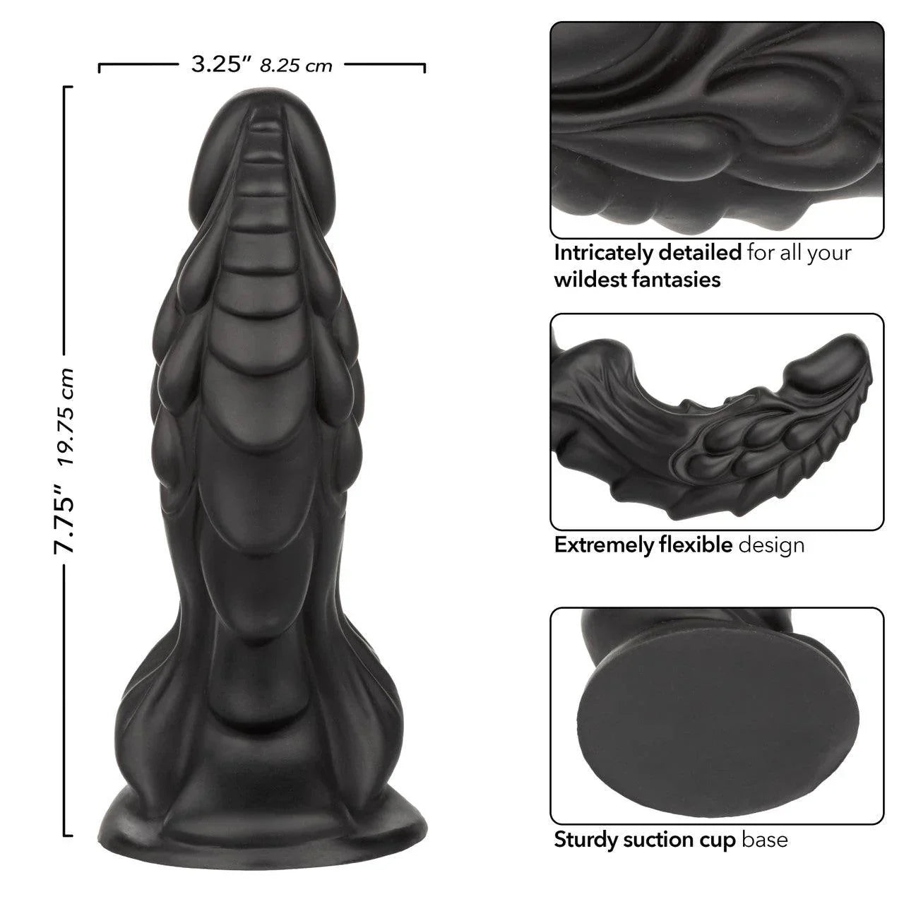 CalExotics Monster Dong The Martian Silicone Dildo 7.75in - Buy At Luxury Toy X - Free 3-Day Shipping