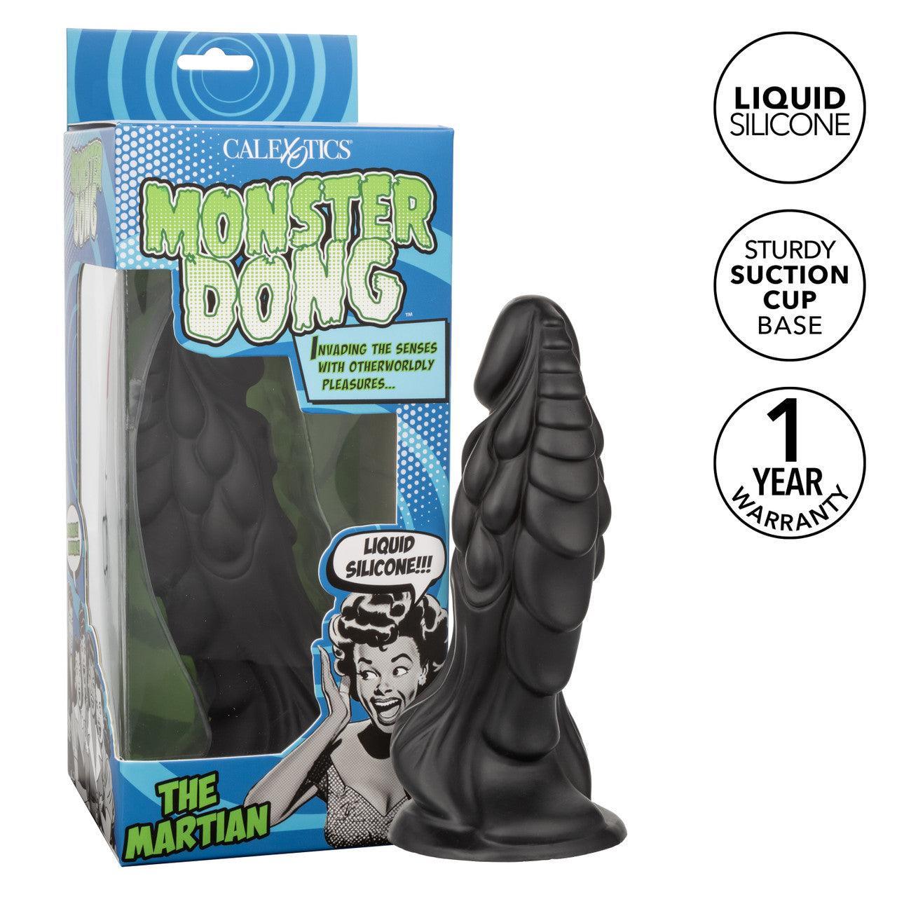CalExotics Monster Dong The Martian Silicone Dildo 7.75in - Buy At Luxury Toy X - Free 3-Day Shipping