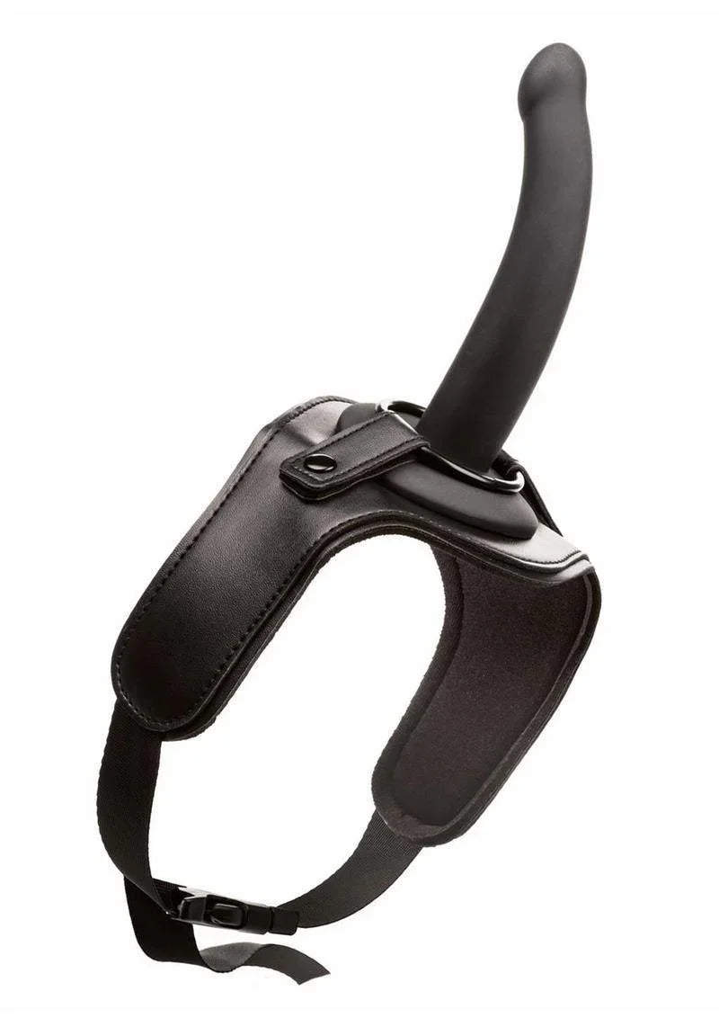 CalExotics Onyxxx Thigh Strap With Silicone Probe - Buy At Luxury Toy X - Free 3-Day Shipping