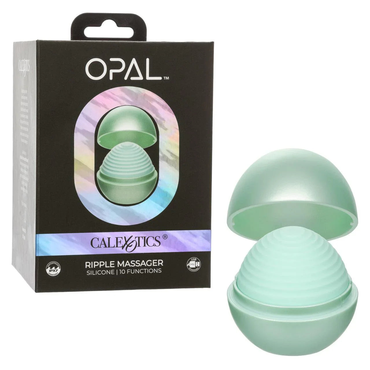 CalExotics Opal Ripple Silicone Rechargeable Massager - Buy At Luxury Toy X - Free 3-Day Shipping