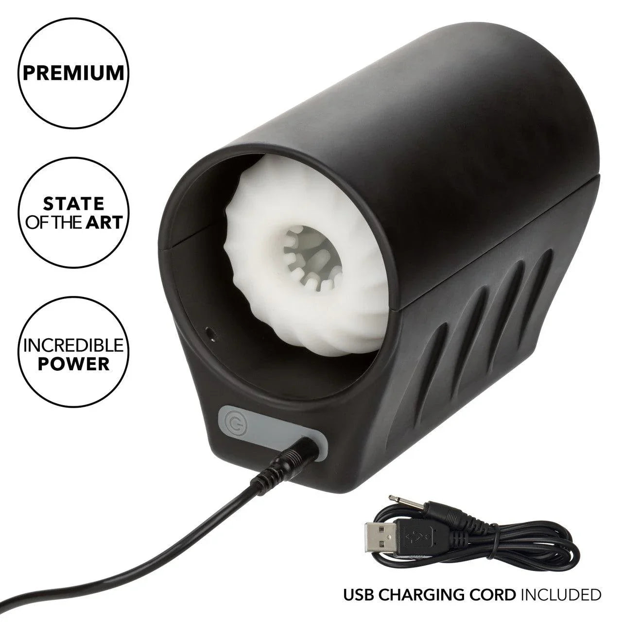 CalExotics Optimum Power Power Thruster Rechargeable Stroker - Buy At Luxury Toy X - Free 3-Day Shipping