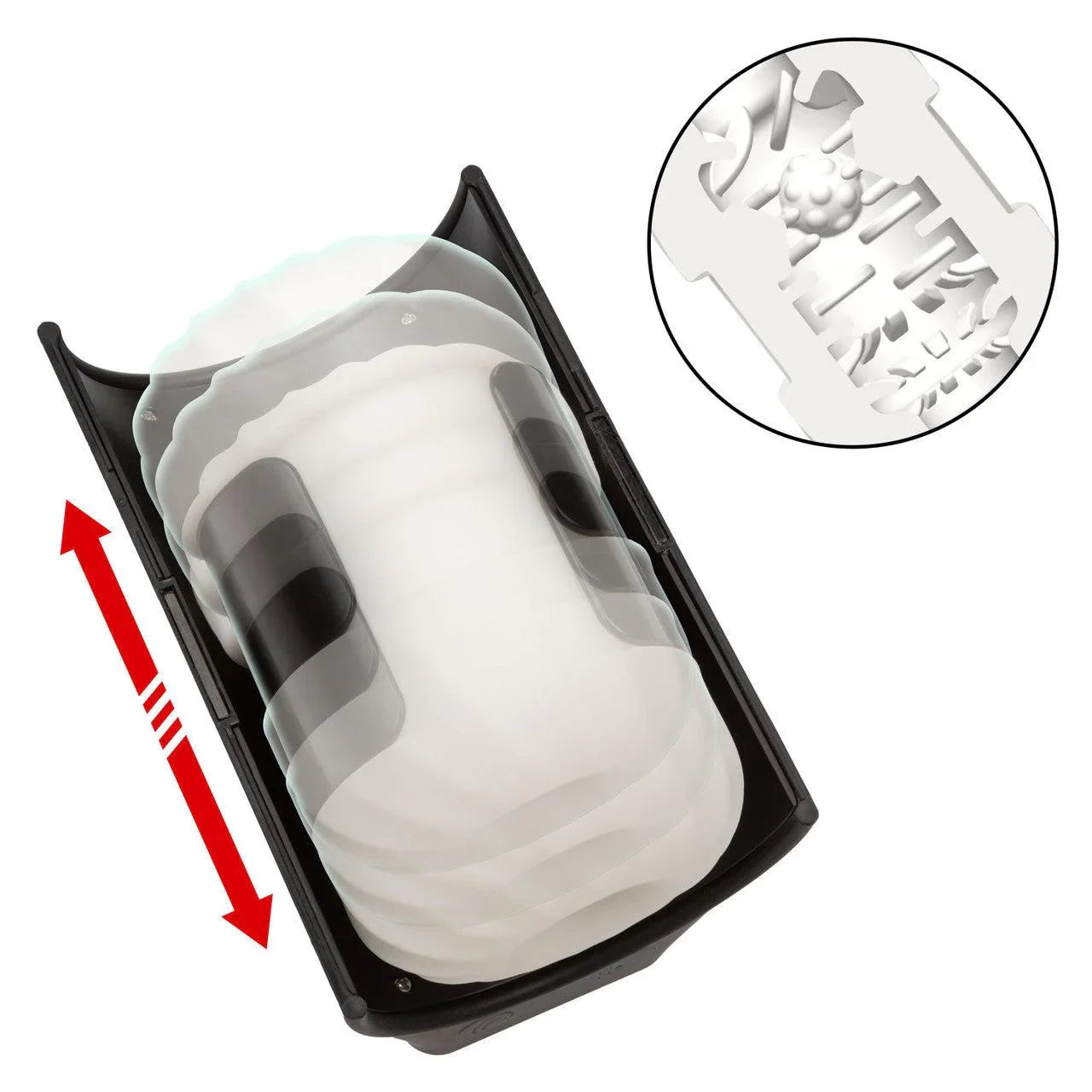 CalExotics Optimum Power Power Thruster Rechargeable Stroker - Buy At Luxury Toy X - Free 3-Day Shipping