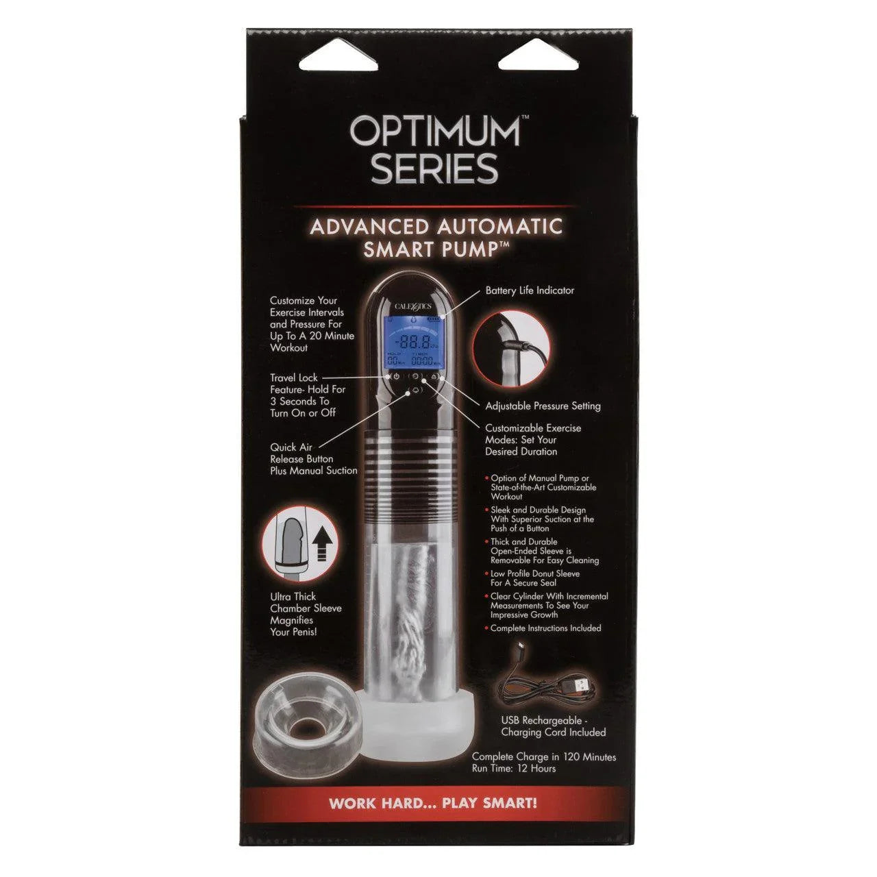 Calexotics Optimum Series® Advanced Automatic Smart Pump™ - Buy At Luxury Toy X - Free 3-Day Shipping