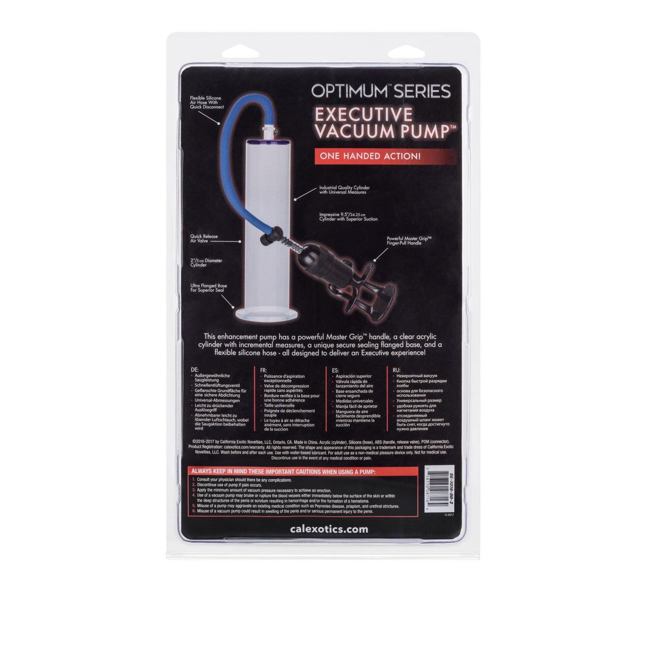 Calexotics Optimum Series® Executive Vacuum Pump™ - Buy At Luxury Toy X - Free 3-Day Shipping