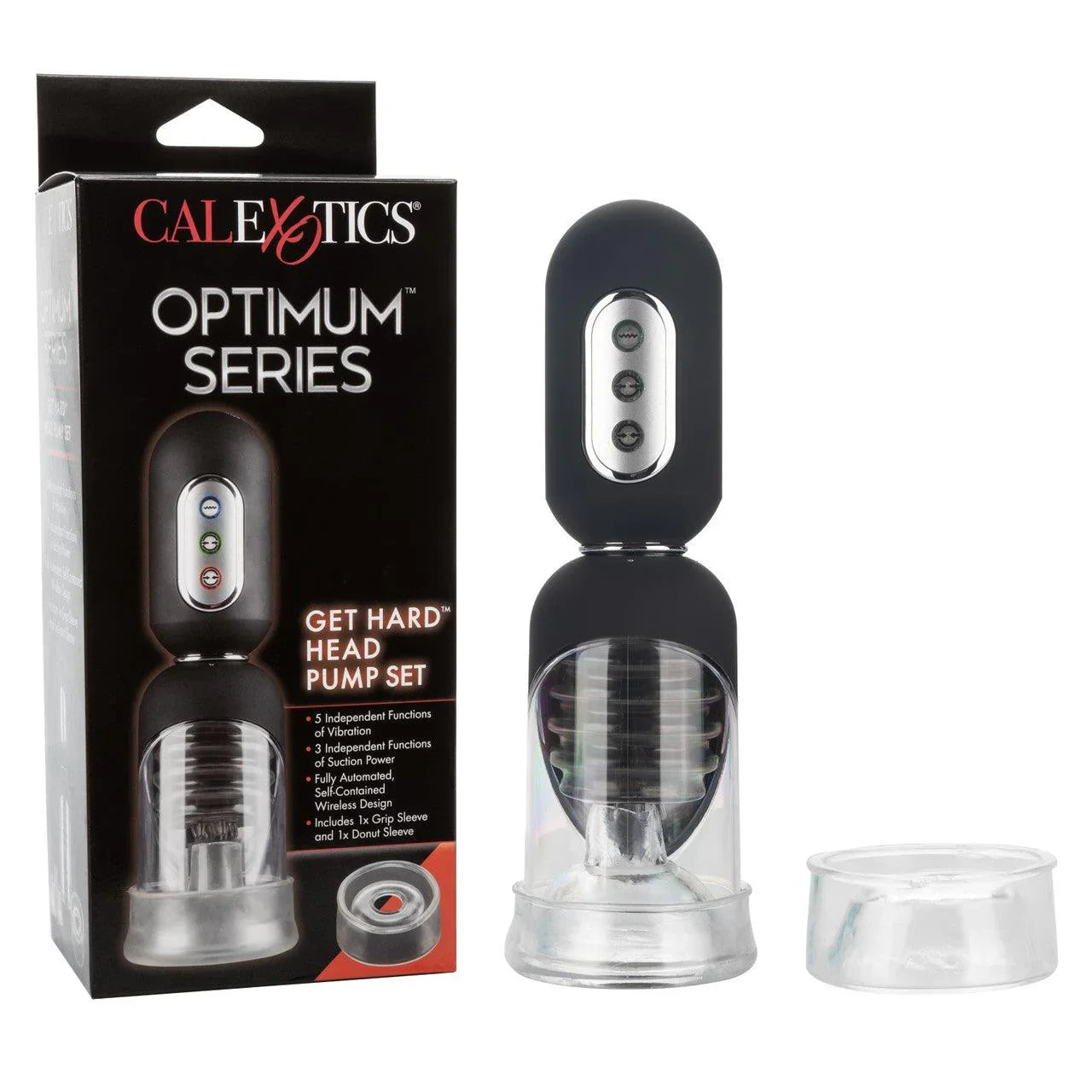 Calexotics Optimum Series® Get Hard™ Head Pump Set - Buy At Luxury Toy X - Free 3-Day Shipping